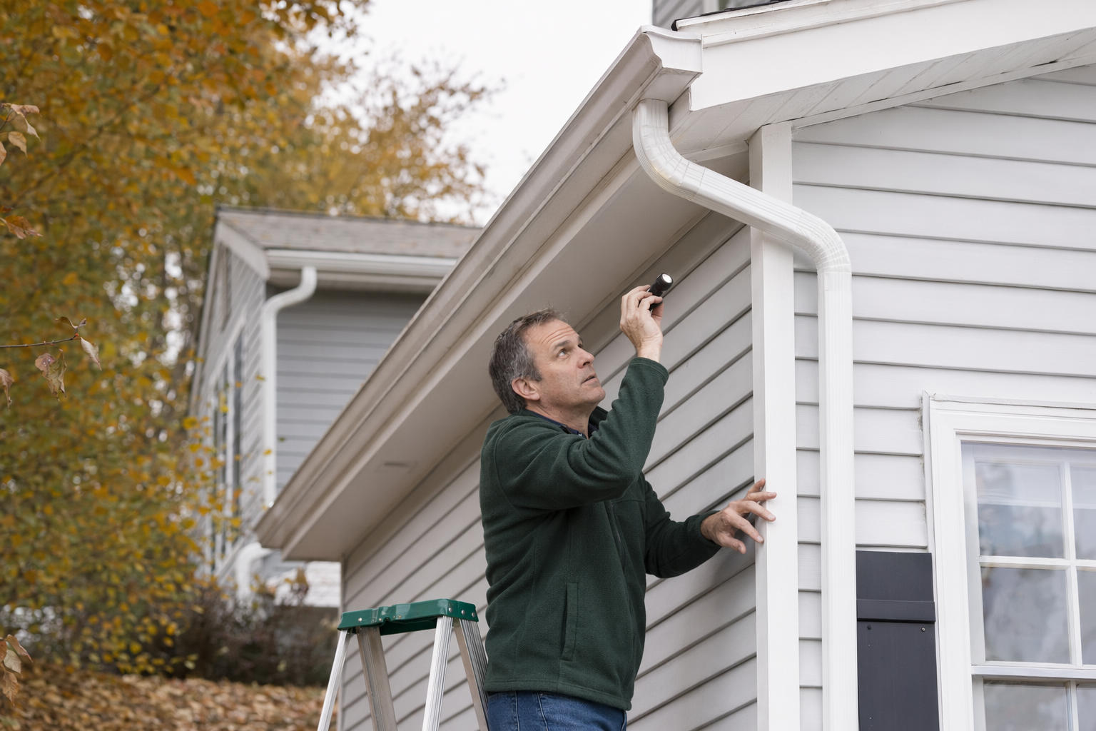 Why a blocked downspout causes bigger gutter problems