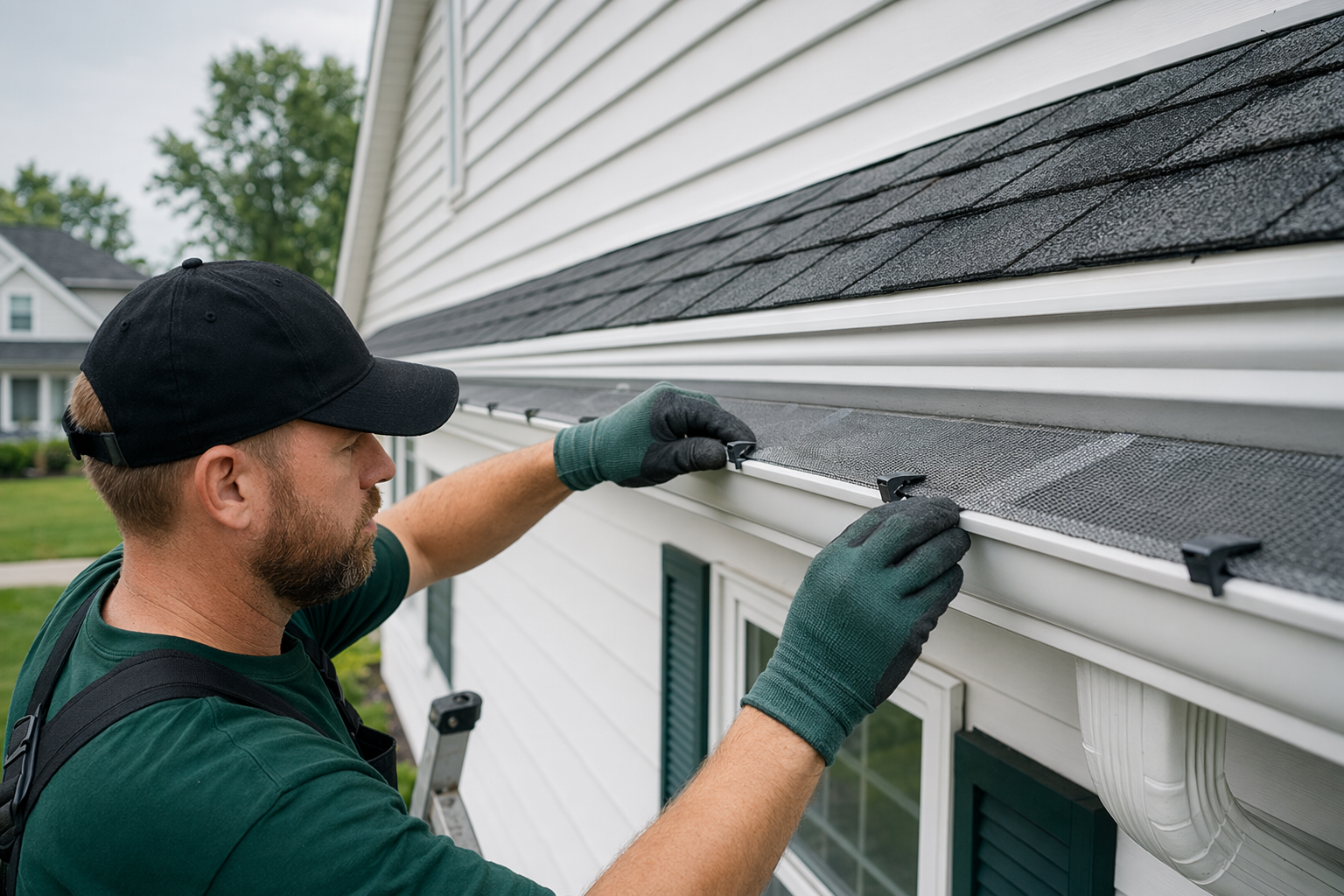 Gutter work the local pros handle